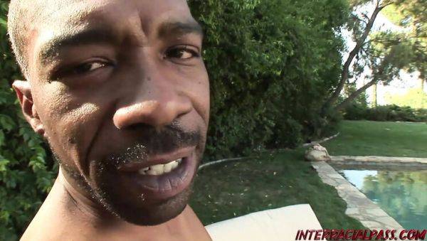 Busty Blonde MILF Whitney Fears Takes BBC By The Pool - Doggy & Facial - porntry.com on poweredporn.com