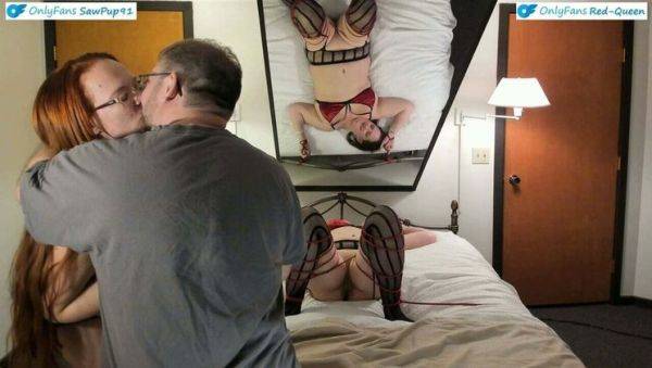 Hot Wife Tied Up & Gifted to Hubby for Valentine's Day - Cuckquean Bondage Fuck - porntry.com - Usa on poweredporn.com