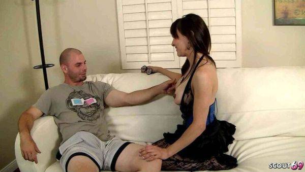 Teen in Fishnet Bodysuit Seduces Big Dick Boy for Rough Squirting Orgasm - Cytherea & Ralph Long - veryfreeporn.com - Germany on poweredporn.com