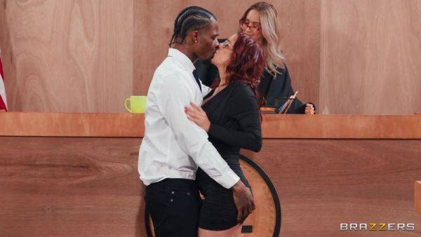 All Rise: Anal In The Courtroom - Alexis Fawx - videomanysex.com on poweredporn.com