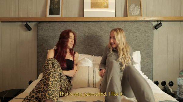 Chloe Chevalier And Madelaine Rousset - Truth Or Dare Turning French Girls Into Lesbians - Strap-on-me Toy 10 Min - videohdzog.com - France on poweredporn.com