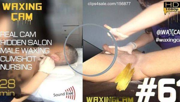 Hot Male Waxing Session - Full HD Cumshot & Handjob in Salon - porntry.com on poweredporn.com