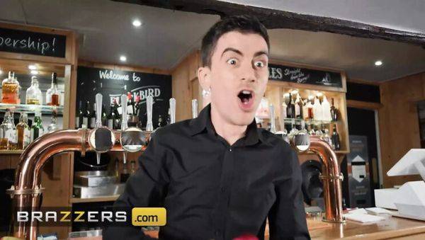 Zoe Grey Squirts Hard on Bartender's Big Cock - Brazzers Bar Fuck - porntry.com on poweredporn.com