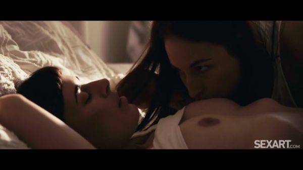 Morning Romance - Antonia Sainz & Olive Glass - hotmovs.com on poweredporn.com