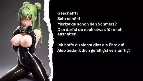 Rubber Cock Humiliation - German Femdom JOI with CBT Torture & CEI - xxxfiles.com - Germany on poweredporn.com