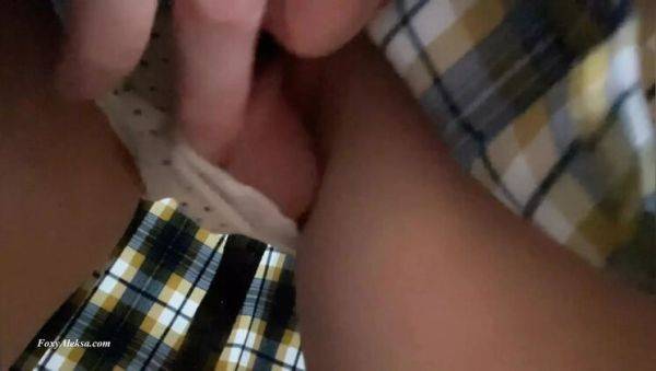 FoxyAleksa Gets Creampie on Bus - Random Stranger Fucks Teen in School Uniform - porntry.com - Japan on poweredporn.com