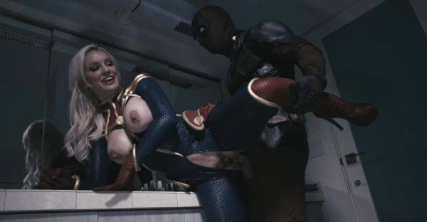 Erotic role play with true porno makes busty blonde beauty come first - alphaporno.com on poweredporn.com