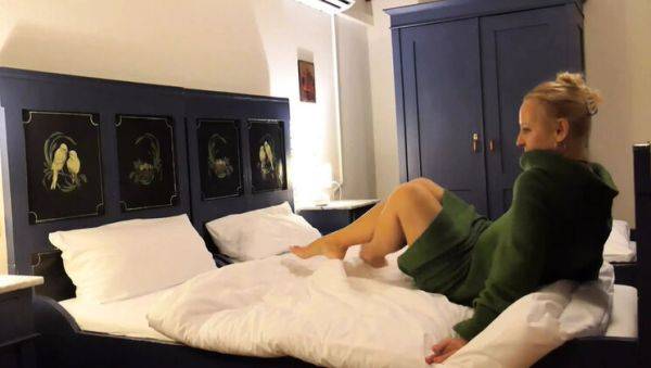 Blonde MILF Selena701 Fucks Half Naked in Hot Sex Game - Pussy Licking & Creampie - veryfreeporn.com on poweredporn.com