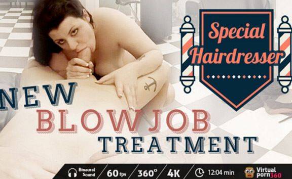 Special Hairdresser: New Blowjob Treatment - txxx.com - Spain on poweredporn.com