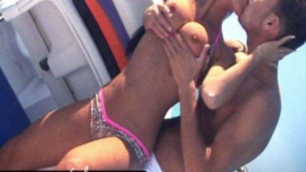 Hot Brunette Cristina Bella Fucks Hard on a Boat - Big Tits & Doggy Style - veryfreeporn.com on poweredporn.com