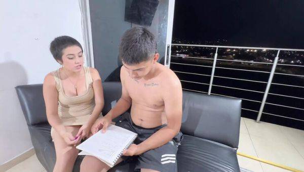 Big Ass Latina Stepsister Wants My Huge Cock for Homework Help - Tight Pussy Action! - porntry.com on poweredporn.com