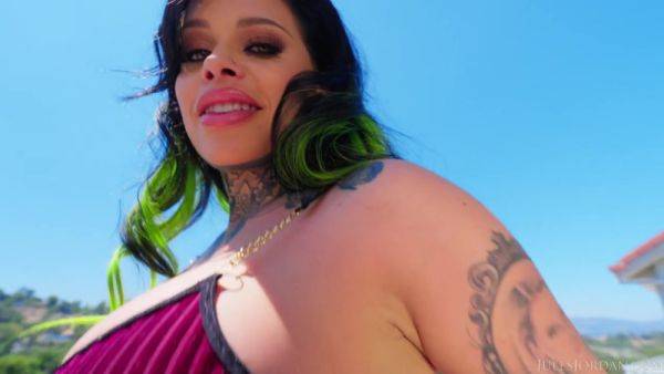 Hot Latina Xwife Karen Shows Lexington Steele Her Curves - Exclusive Scene - JulesJordan - hotmovs.com on poweredporn.com