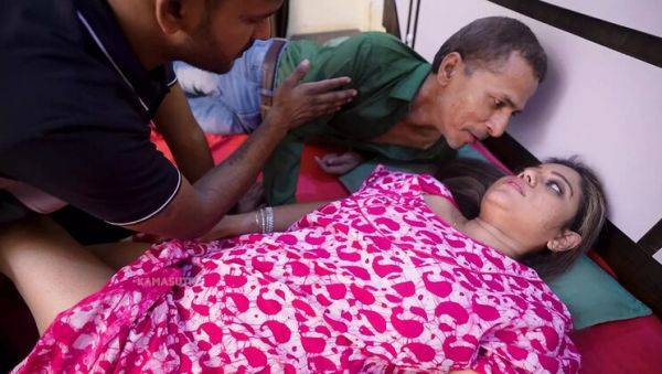 Hot Indian Stepmom Threesome - Big Natural Tits & Hardcore Fucking with Husband and Stepson - xxxfiles.com - India on poweredporn.com