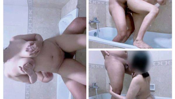 Hot Indonesian Widow Fucks Her Assistant in Bathroom - Big Tits Amateur Sex - xxxfiles.com - Indonesia on poweredporn.com