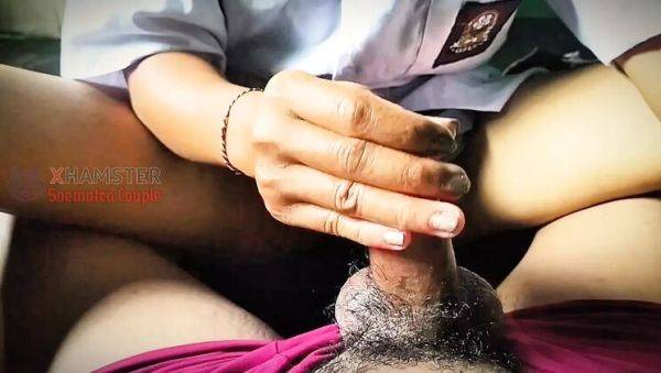 Indonesian Hijab Teen Gets Fast Handjob Before School - Soematra Couple Homemade - xxxfiles.com - Indonesia on poweredporn.com