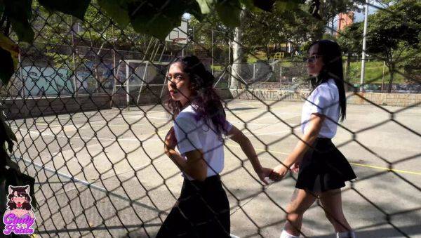 Hot Latina Alina Svetlana & Cindy Luna Skip Class for Wild Lesbian Sex - 4K HD - xxxfiles.com - Venezuela - Colombia on poweredporn.com