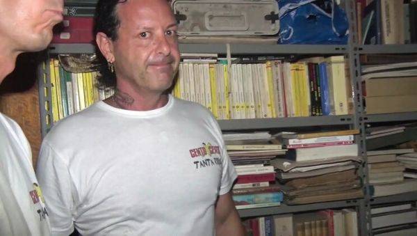 Hot Librarian MILF Lisa Stella Gets Anal & Blowjob in Threesome HD - xxxfiles.com on poweredporn.com