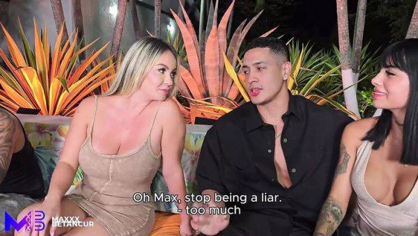 Blonde MILF Cheats with Big Latino Cock Behind Boyfriend's Back - Monique Fuentes & Danner Mendez - xxxfiles.com - Colombia on poweredporn.com