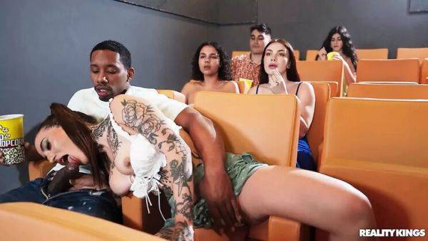 Hot Reality Kings Scene - Jesus Reyes Fucks Lily Morena & Tabatha Lust with Big Cock Cumshot - xxxfiles.com on poweredporn.com