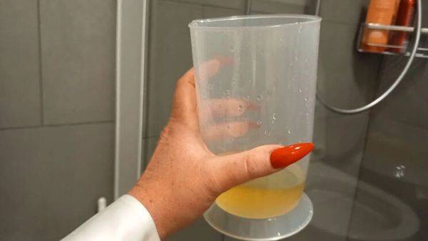 Mistress Luciana Forces Slave To Drink Piss - Extreme German BDSM Humiliation - veryfreeporn.com - Germany on poweredporn.com