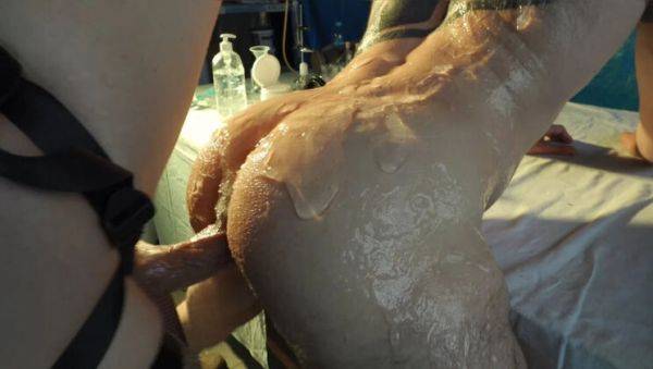 Hot Amateur Pegging with Lube - Sweet Ass Fucked Hard - veryfreeporn.com - Estonia on poweredporn.com