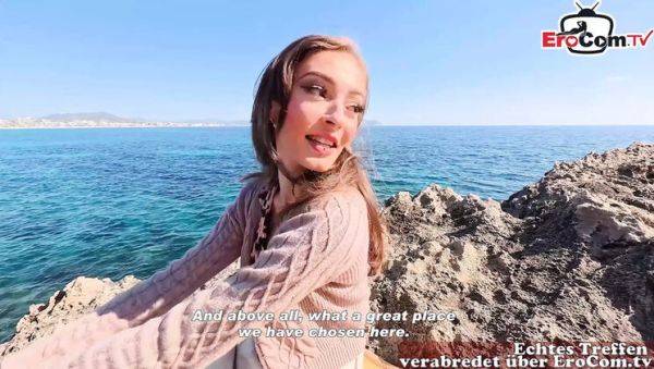 German Teen Becky California Fucks Stranger on Beach - Public Holiday Pickup - veryfreeporn.com - Germany on poweredporn.com