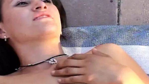 Naughty Teen Gala Cruz Gangbanged Hard at Pool - Cumshot Facial Fun - veryfreeporn.com on poweredporn.com