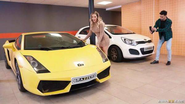 Kenia Music Gives Xander Corvus a Hot Handjob & Blowjob - Big Tits & Cumshot - porntry.com on poweredporn.com