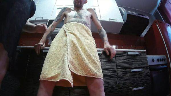 StepMom Sees My Hard Cock & Sucks It Until I Cum - Zona901 MILF Blowjob - porntry.com - Russia on poweredporn.com