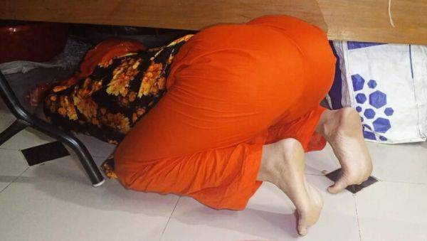 Bangladeshi Stepmom Stuck Under Bed - Step Son Fucks Her Hard Doggy Style - porntry.com - India on poweredporn.com