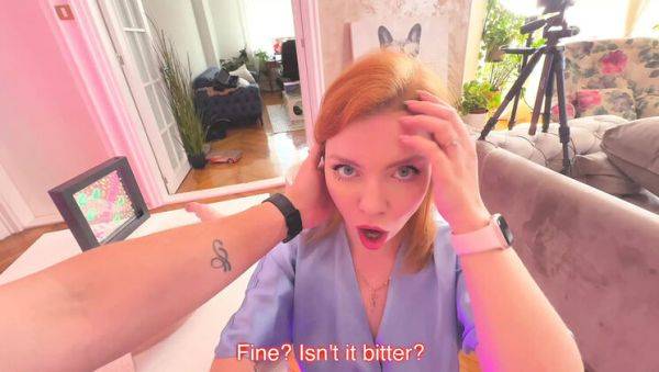 Hot Redhead Kisankanna Quits Vaping to Suck Big Dick - Deep Throat & Face Fuck - porntry.com - Russia - Serbia on poweredporn.com