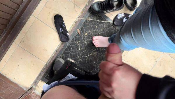 Sexy German MILF Gets Milked Hard in Basement - Foot Worship & Cum on Feet - porntry.com - Germany on poweredporn.com