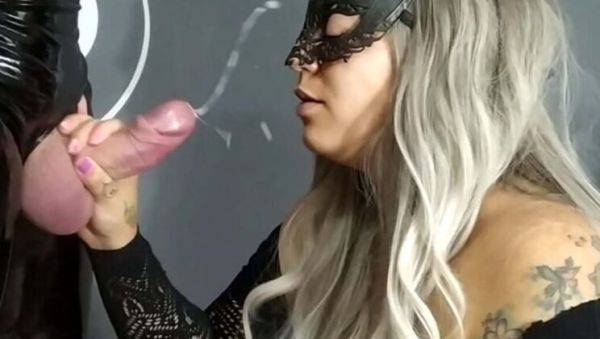 Estimasex Gets Huge Cum Surprise Facial - Big Tits MILF Swallows Load - veryfreeporn.com on poweredporn.com