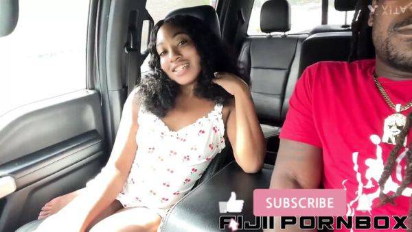 Black Teen Gets Creampied By Stepdad In Car - Wet Pussy & Big Dick Action - porntry.com on poweredporn.com