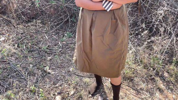 Indian Schoolgirl Miss Agarwal Fucked Hard in Jungle - Big Ass & Big Boobs - veryfreeporn.com - India on poweredporn.com