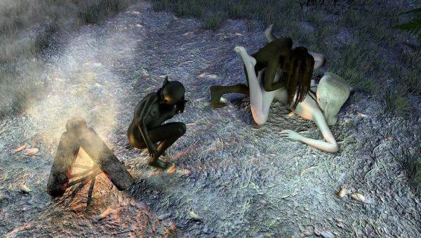 Hot Elf Gets Gangbanged by Goblins in the Forest - Hardcore 3D Hentai - porntry.com - Canada on poweredporn.com