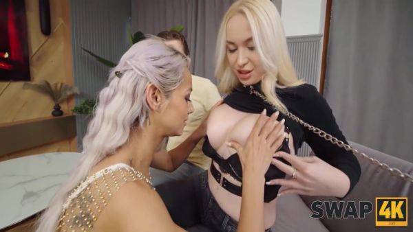 Swap Wives With Vera Jarw In A Collar And Veronica Leal Ended Up With A Lot Of Cum 18 Min - videomanysex.com on poweredporn.com