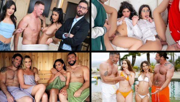 Hot Swappz Compilation with Riley Star & Jane Wilde - Blowjob, Doggy & Rough Sex in 4K - xxxfiles.com on poweredporn.com