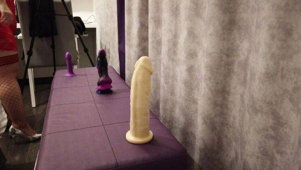 Hot French Amateur Mariaespino Rides Huge Dildo in Lyon Hotel Room - Solo Masturbation Orgasm - xxxfiles.com - France on poweredporn.com