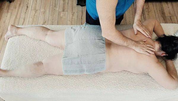 Hot Canadian MILF Falicha Karr Gets Oiled Massage & Double Happy Ending - Big Tits, Thick Ass, Real Orgasm - xxxfiles.com - Canada on poweredporn.com