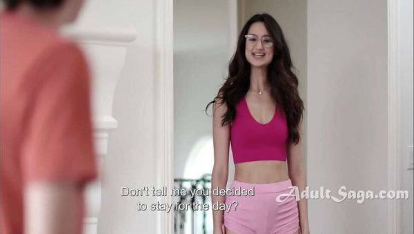 Hot Stepsister Eliza Ibarra Fucks Stepbro in Glasses Mix-Up - Cheating Latina Taboo - veryfreeporn.com on poweredporn.com