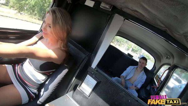 Shalina Devine Rides Customer's Face & Cums Hard - Fake Taxi POV Blowjob & Creampie - veryfreeporn.com on poweredporn.com