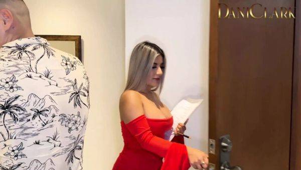 Hot Latina Saleswoman Gives Blowjob & Fucks in House - Dani Clark, Naty Delgado - veryfreeporn.com - Colombia on poweredporn.com