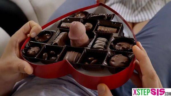 Blonde Teen Stepsister Elsa Jean Sad After Valentine's Day - Family Taboo POV Fuck - porntry.com on poweredporn.com