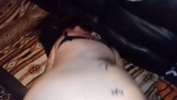 Amateur Brunette Begs For Creampie - First Time Breeding Ends With Pregnancy - porntry.com on poweredporn.com