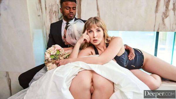 Lena Paul & Laney Grey FFM Threesome - Creampie, Doggystyle & Pussy Licking - porntry.com on poweredporn.com