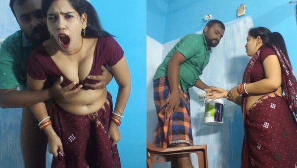 Sona Bhabhi Hot Affair With House Printer While Husband Is Away - Desi Housewife Fuck - porntry.com - India on poweredporn.com