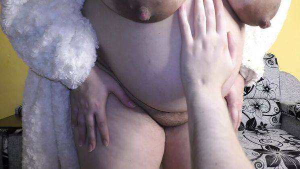 Milky Mari Fucks Big Creampie Into Pussy For Cuckold Husband - Amateur BBW Wife - porntry.com on poweredporn.com