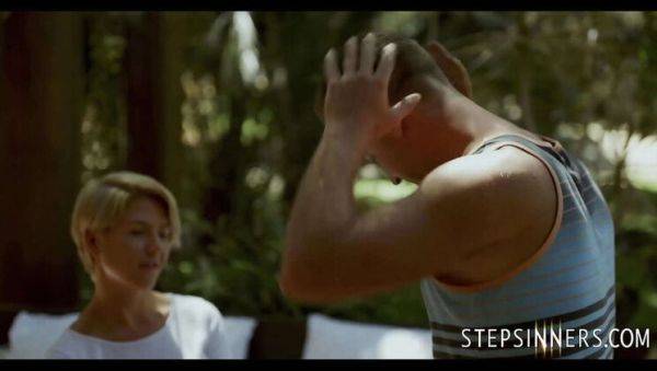 Hot Blonde Step Mom Fucks Step Son Outside - Cheating MILF Fantasy - veryfreeporn.com on poweredporn.com