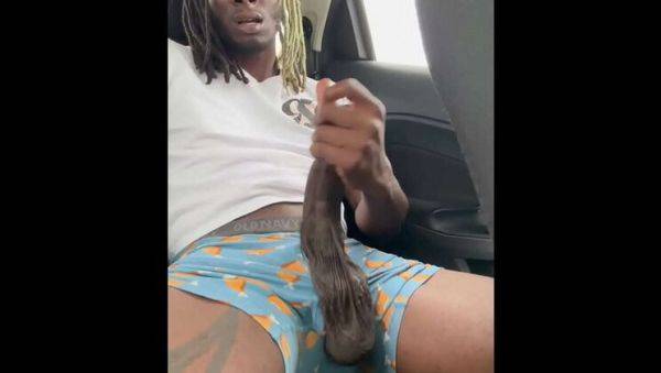 Public Parking BBC Solo Masturbation - Mrblvckrose Big Load Cumshot - veryfreeporn.com on poweredporn.com